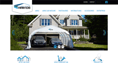 Desktop Screenshot of abrisharnois.com
