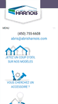Mobile Screenshot of abrisharnois.com